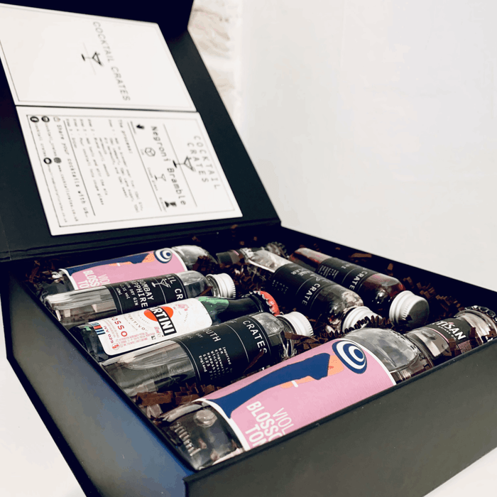 Cocktail Crates - Negroni Bramble - Gin and Tonic Cocktail Gift Box-5