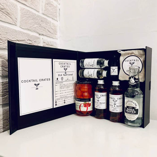Cocktail Crates - Old Fashioned Cocktail Gift Box-1