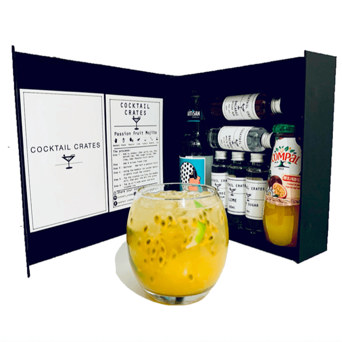 Cocktail Crates - Passion Fruit Mojito Cocktail Gift Box-4