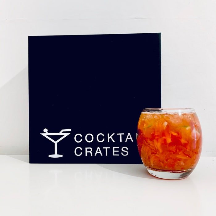 Cocktail Crates - Strawberry Mojito Cocktail Gift Box-2