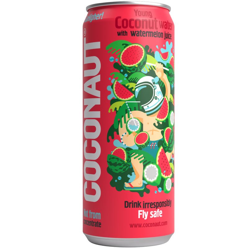 Coconaut - Coconut Water with Watermelon Juice 320ml-1