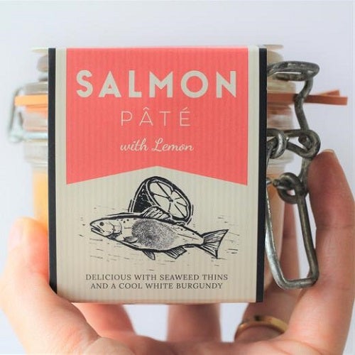 Cornish Charcuterie - Salmon Pate with Lemon 110g-3