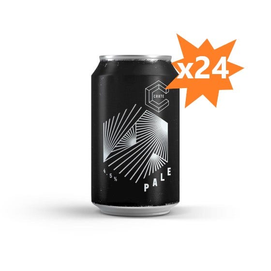 Crate Brewery - Pale Ale 45% ABV Can 330ml-4