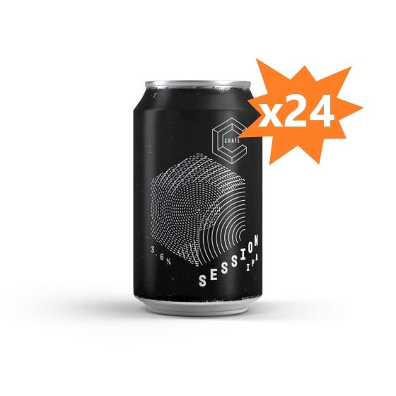 Crate Brewery - Session IPA 36% ABV Can 330ml-4