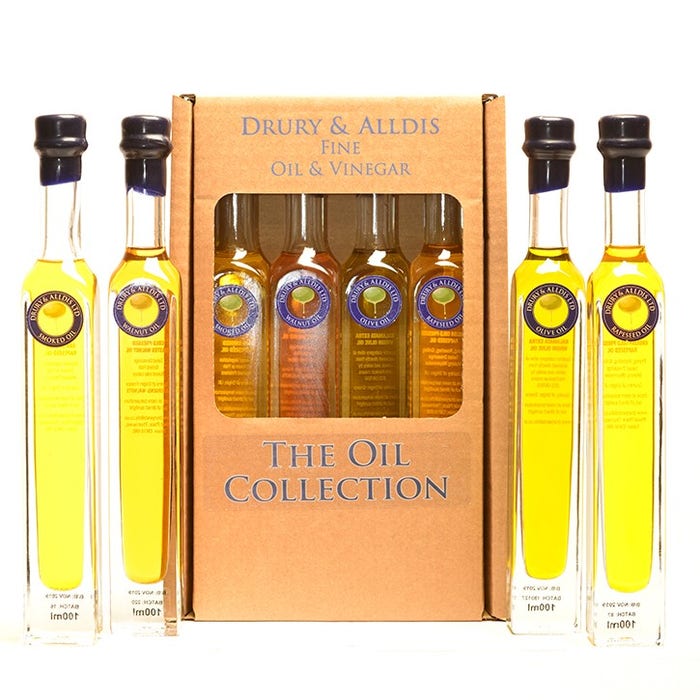 Drury and Alldis - The Oil Collection 4 x 100ml Bottles-1