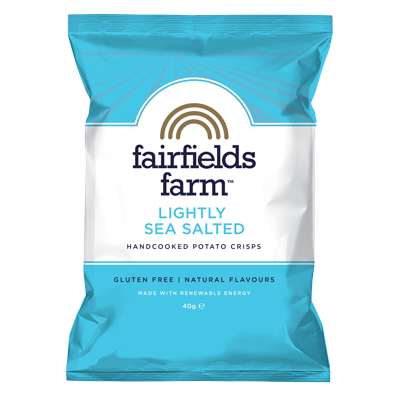 Fairfields Farm Crisps - Lightly Sea Salted Crisps 150g-2