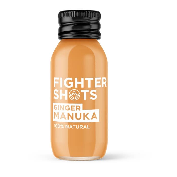 Fighter Shots - Manuka Honey and Ginger Shots 60ml-1