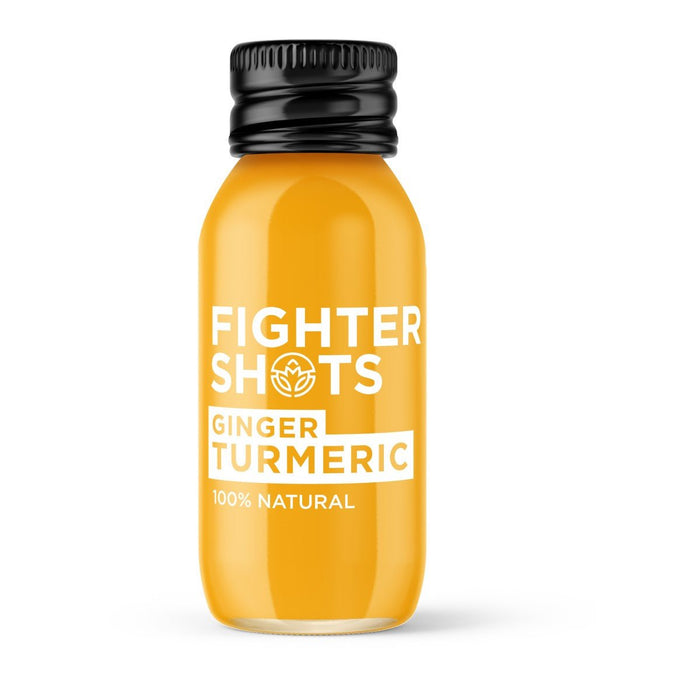 Fighter Shots - 100% Natural Ginger and Turmeric Shot 60ml