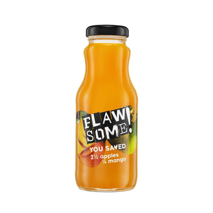 Flawsome! Drinks Apple & Mango Cold-Pressed Juice 12 x 250ml-1