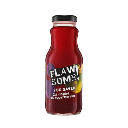 Flawsome! Drinks Apple & Superberry Cold-Pressed Juice 12 x 250ml-1