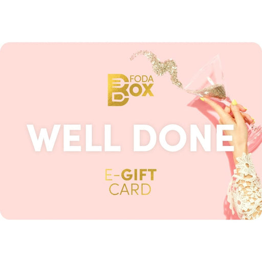 FodaBox Well Done e-Gift Card-1