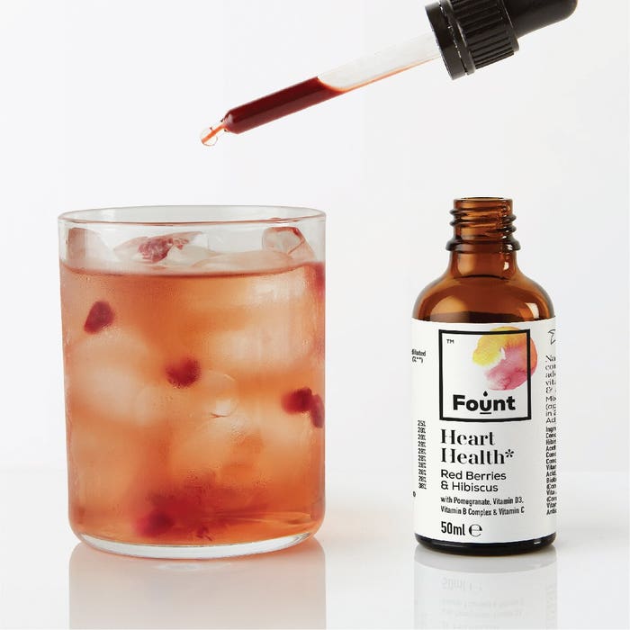 Fount Drinks - Red Berries & Hibiscus Drink Droplets 50ml-6