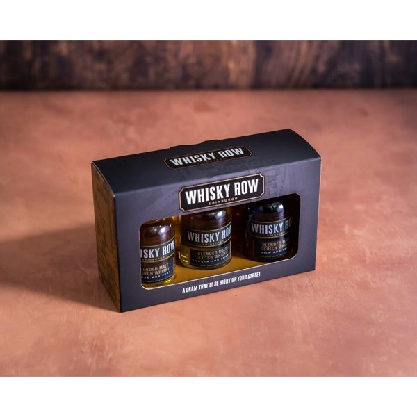 Gleann Mor Spirits - Miniature Whisky Row Gift Set, 3 x 50ml, Blended Malt Scotch Whisky-2