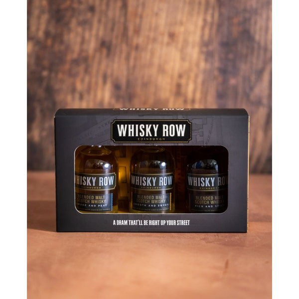 Gleann Mor Spirits - Miniature Whisky Row Gift Set, 3 x 50ml, Blended Malt Scotch Whisky-1