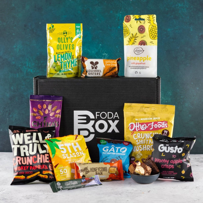 Delicious Gluten Free Snack Box by FodaBox | Gluten Free Snack Gift | Gluten Free Gifts