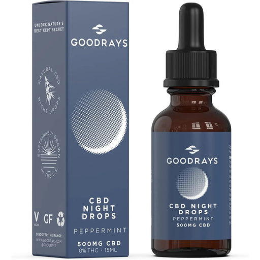 Goodrays - CBD Night Drops 500mg CBD 30ml-1