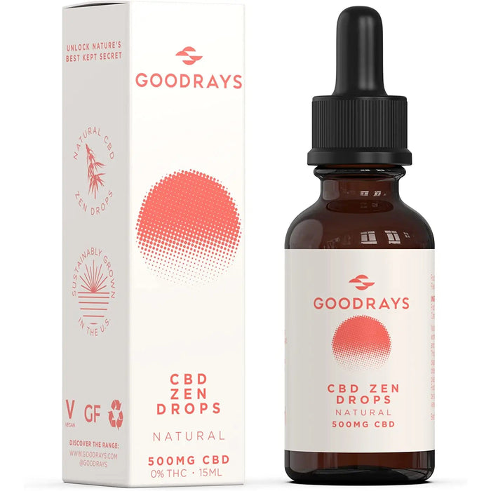 Goodrays - CBD Zen Drops 500mg CBD 15ml