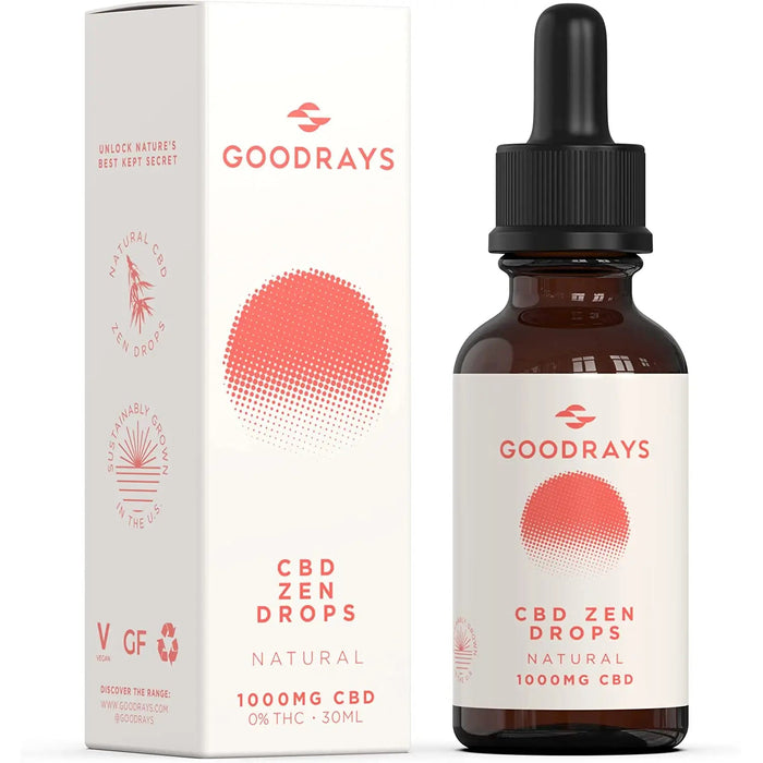 Goodrays - CBD Zen Drops 1000mg CBD 30ml-1
