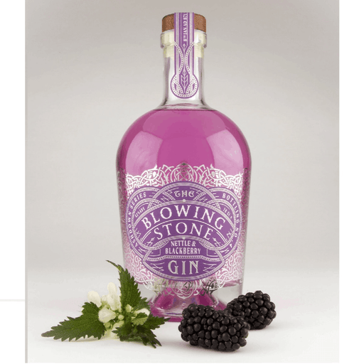 Hawkridge Distillers - The Blowing Stone Nettle & Blackberry Gin 70cl 42% ABV-1