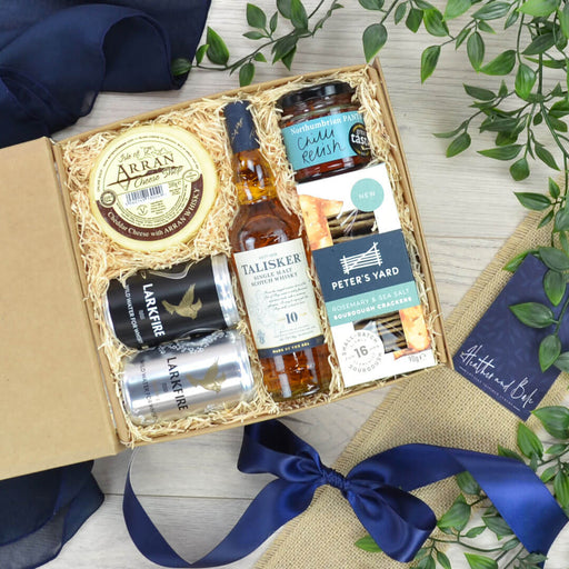 Heather And Bale - Talisker Whiskey & Cheese Gift Set-1