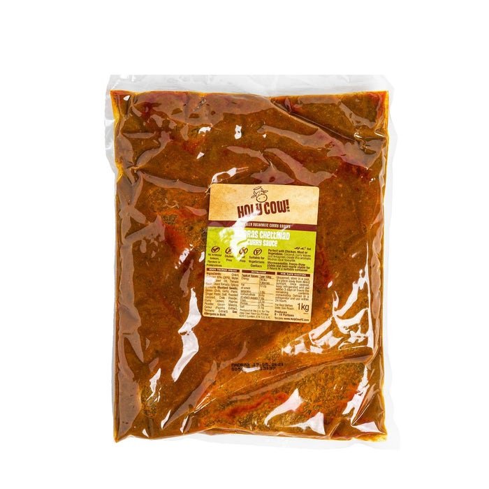 Holy Cow - Madras Chettinad Curry Sauce 3 x 1kg-1