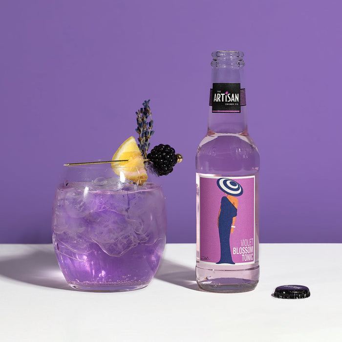 Violet Blossom Tonic 200ml Bottle - Artisan Drinks Company