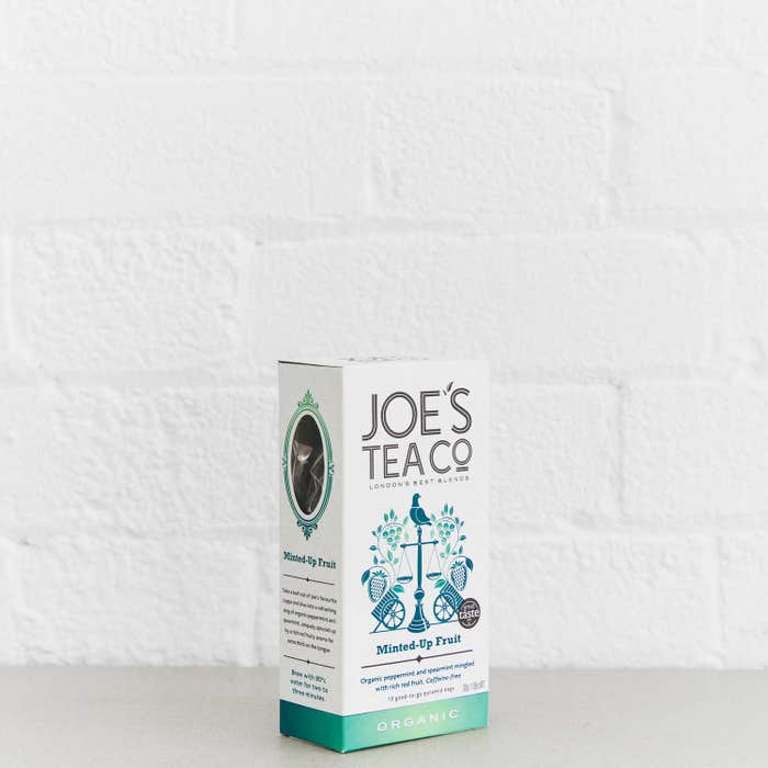 Joe's Tea - Organic Minted-Up Fruit 15 Tea Bags-5
