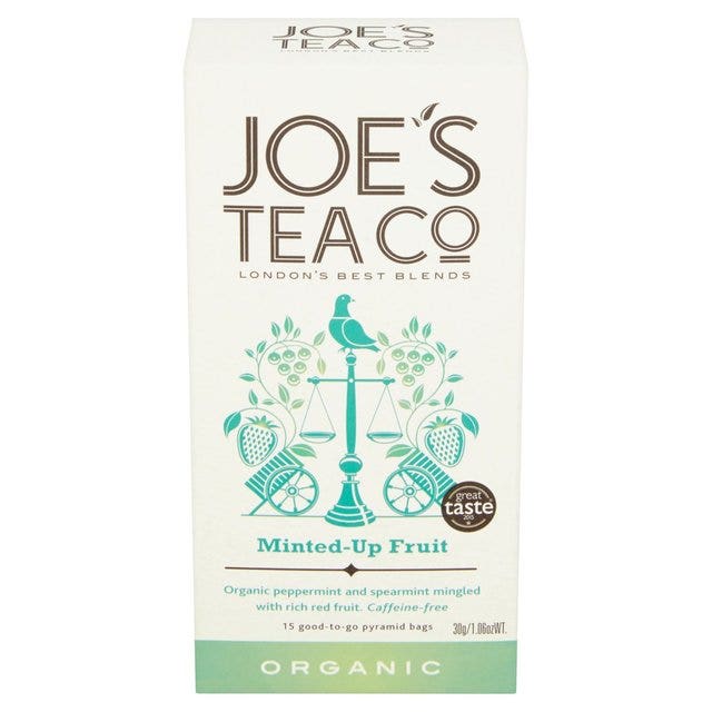 Joe's Tea - Organic Minted-Up Fruit 15 Tea Bags-1