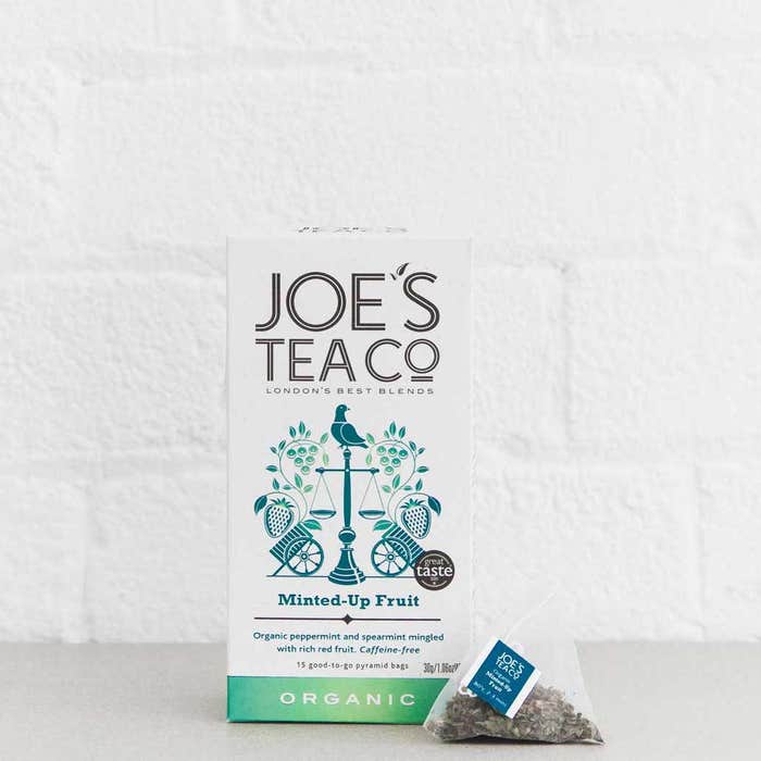 Joe's Tea - Organic Minted-Up Fruit 15 Tea Bags-4