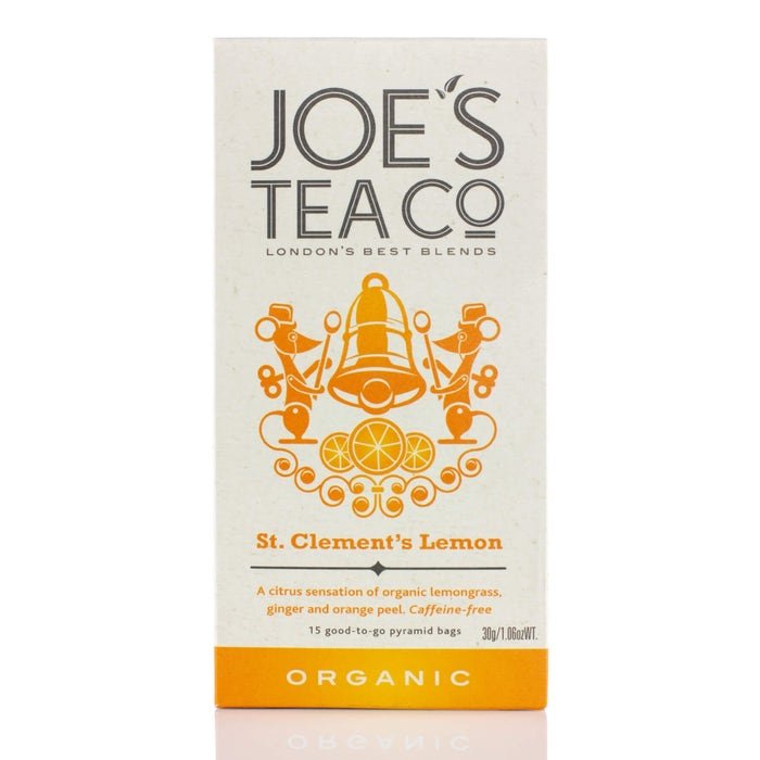 Joe's Tea - Organic St Clement's Lemon 15 Tea Bags-3