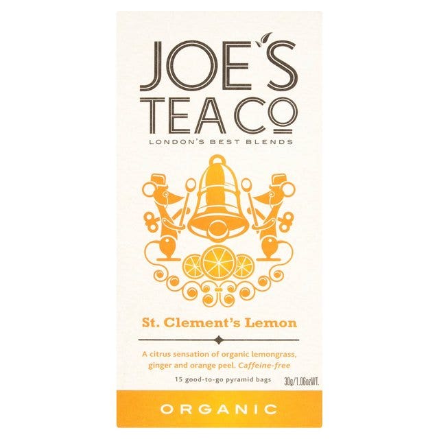 Joe's Tea - Organic St Clement's Lemon 15 Tea Bags-1