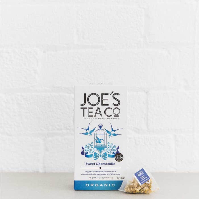 Joe's Tea - Organic Sweet Chamomile 15 Tea Bags-4