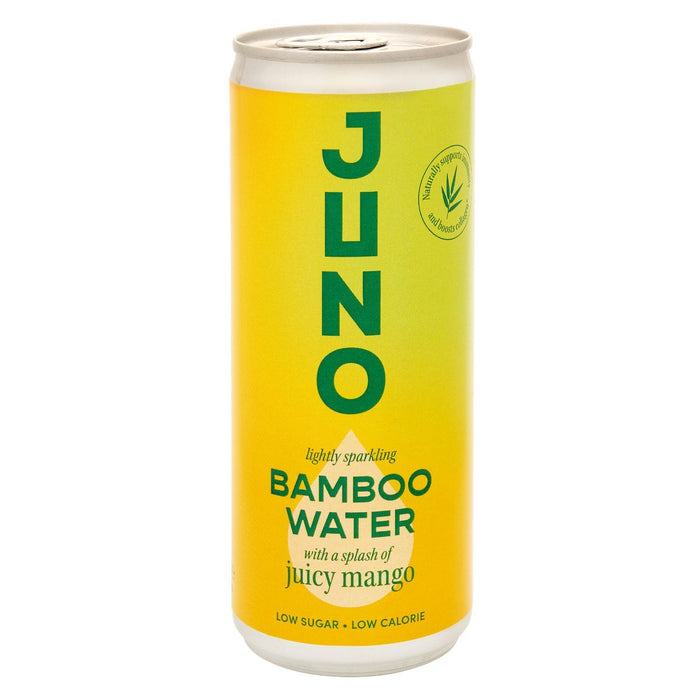 Juno Bamboo Water - Juicy Mango 12 x 250ml-2