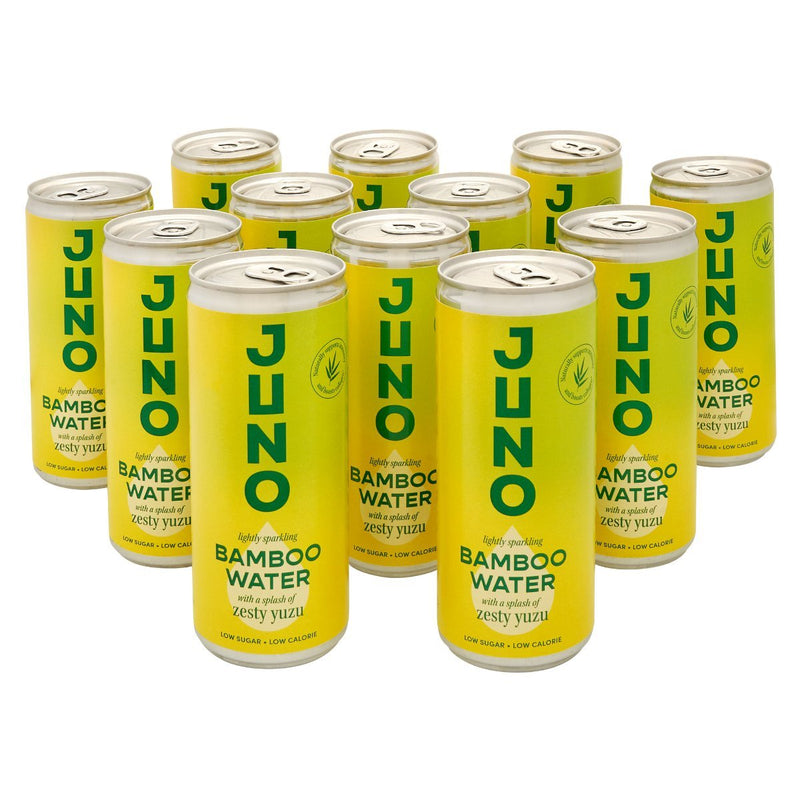 Juno Bamboo Water - Juicy Mango 12 x 250ml-1