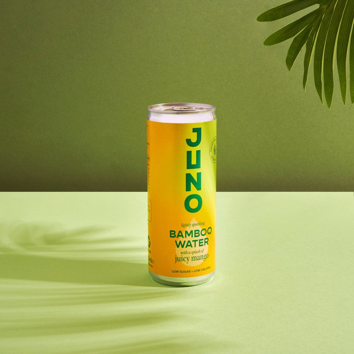 Juno Bamboo Water - Juicy Mango 12 x 250ml-4