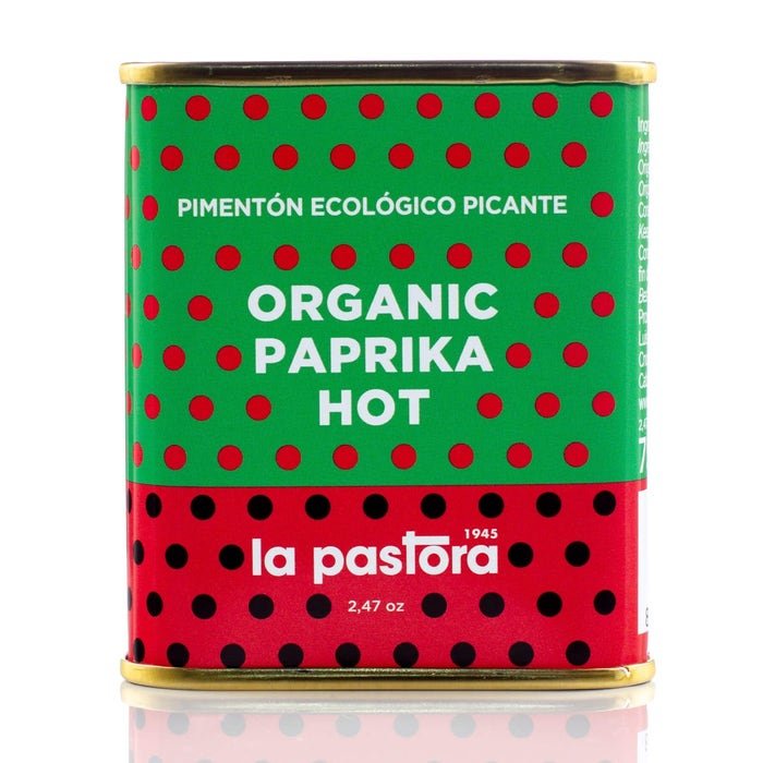 La Pastora - Organic Hot Paprika Tin 75g-3