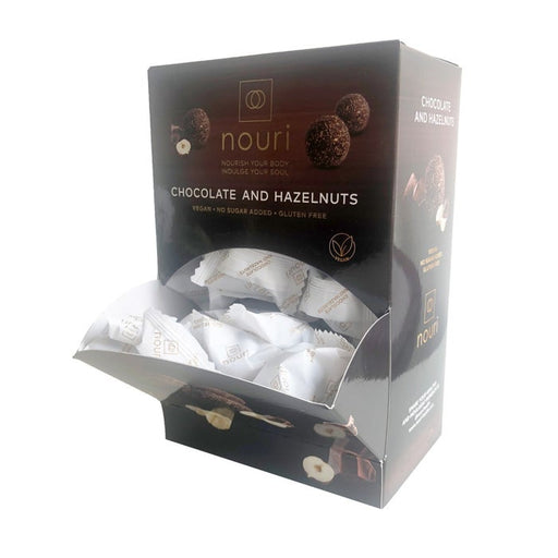 Nouri - Chocolate & Hazelnuts Vegan Truffles 1000g-1