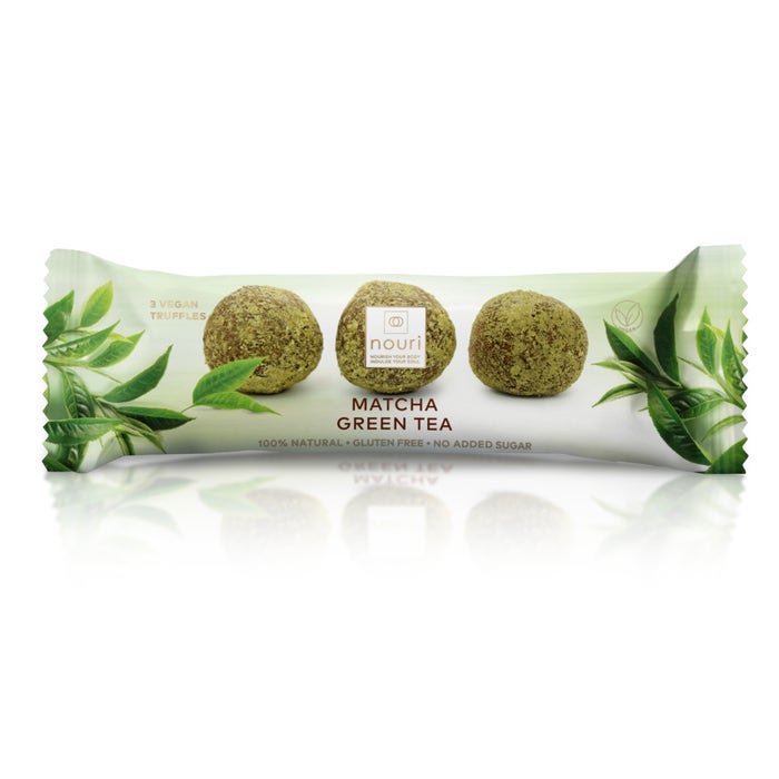Nouri - Matcha Green Tea Vegan Truffles 30g-1