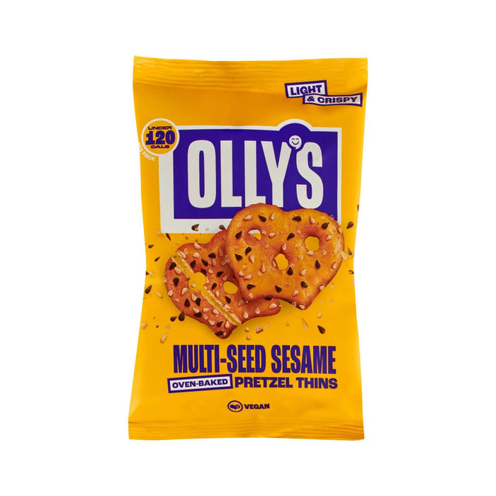 Olly's - Multiseed Sesame Pretzel Thins 35g-1