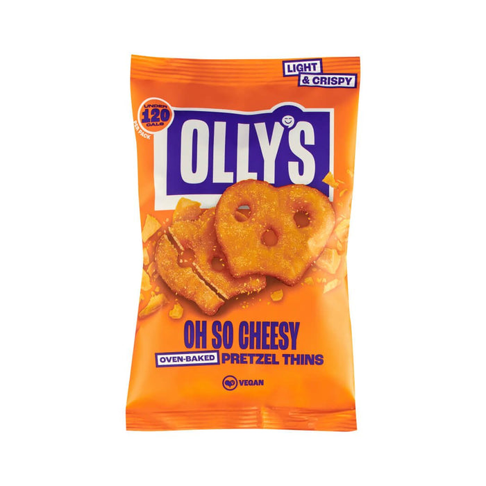 Olly's - Vegan Cheese Pretzel Thins 35g-1