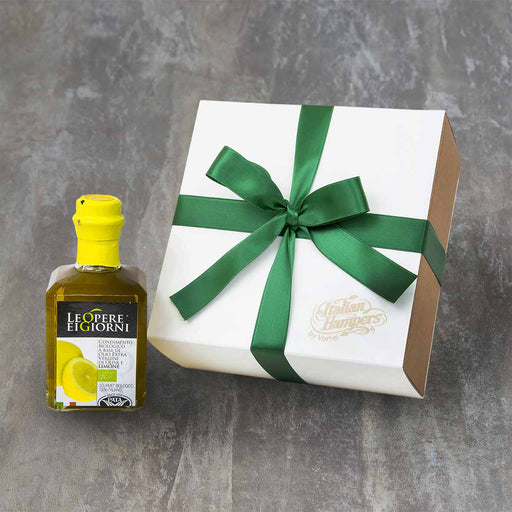 Organic Lemon Infused Extra Virgin Olive Oil Gift Box - Vorrei Italian Hampers-1