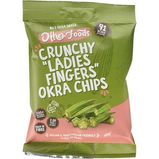 Other Foods - Crunchy Ladies Fingers Okra Bag 40g-1