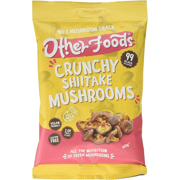 Other Foods - Crunchy Shiitake Mushrooms Bag 40g-1