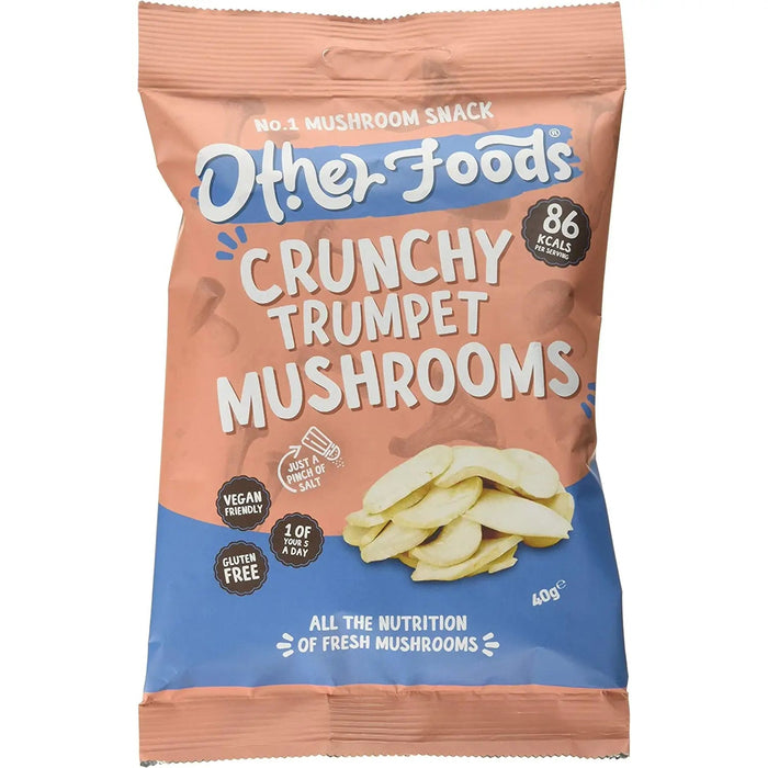 Other Foods - Crunchy Trumpet Royale Mushrooms Bag 40g-1