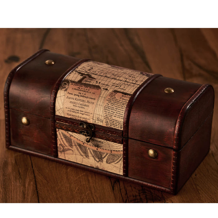 Pirates Grog Rum - 5yr Rum Gift Chest With Personalised Scroll-3
