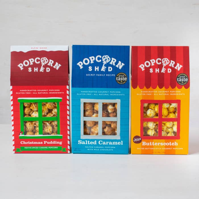 Popcorn Shed - Caramel Gourmet Popcorn Flavour Selection-3