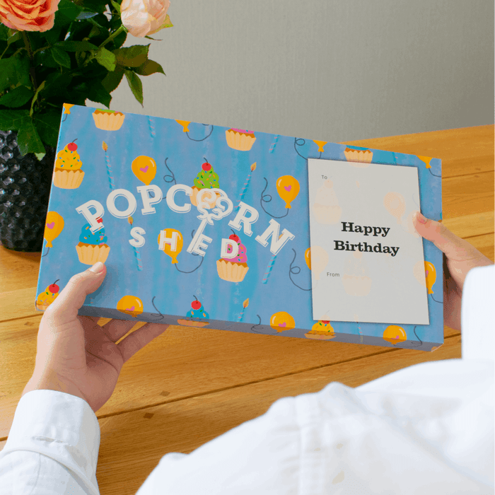 Popcorn Shed - Happy Birthday' Gourmet Popcorn Letterbox Gift-4