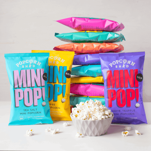 Popcorn Shed - Mini Pop! Vegan Popcorn Tasting Selection (12 Pack)-1