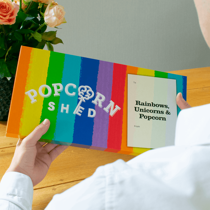 Popcorn Shed - Rainbow' Gourmet Popcorn Letterbox Gift-4