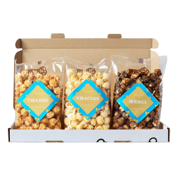 Popcorn Shed - Thank You' Gourmet Popcorn Letterbox Gift-5